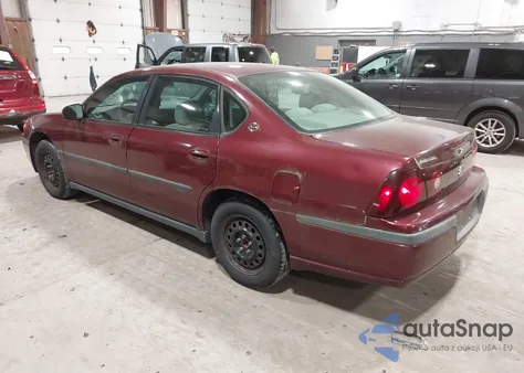 2002 Chevrolet Impala z USA, uszkodzony, nr VIN 2G1WF52E929174892